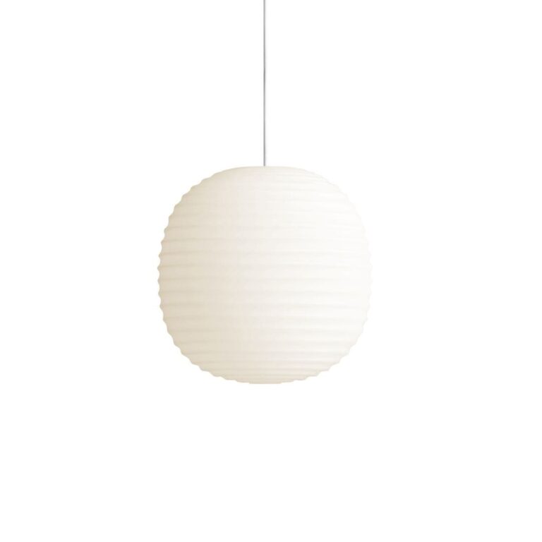 Lantern Pendel Opal Glas Small - New Works