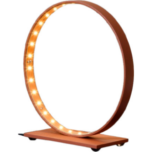 Le Deun Luminaires Nano bordlampe, rustfarvet