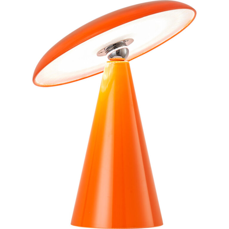 Leitmotiv Phoebe genopladelig bordlampe, orange