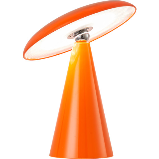 Leitmotiv Phoebe genopladelig bordlampe, orange