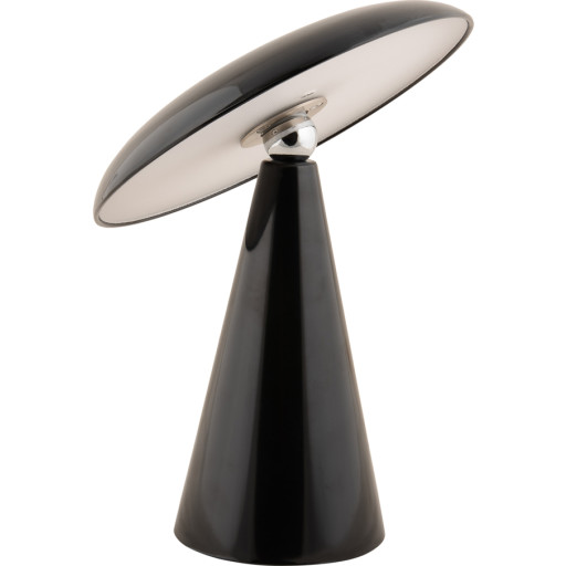 Leitmotiv Phoebe genopladelig bordlampe, sort