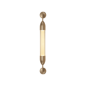 Lemon Squeeze Væglampe Single Kort - Messing - Umage