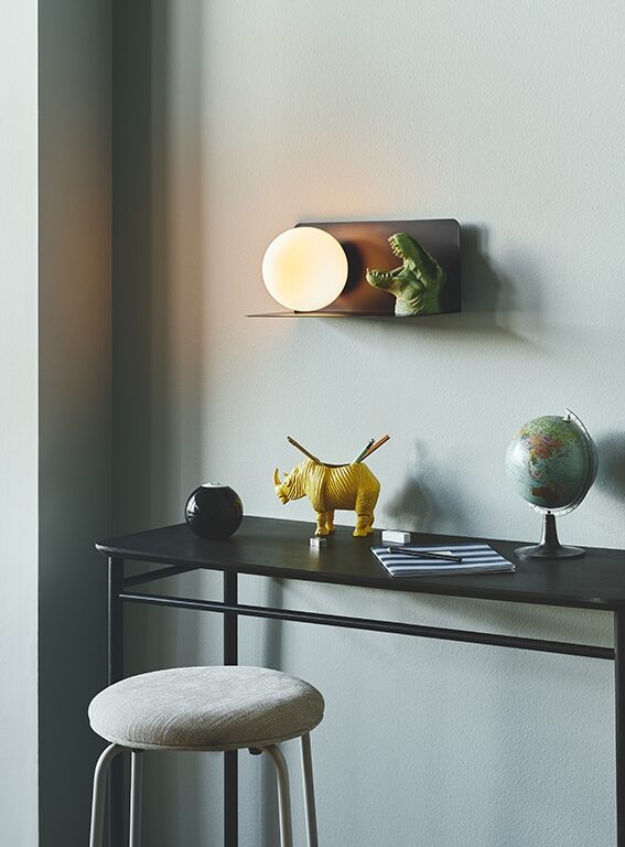 Lilibeth væglampe, sort