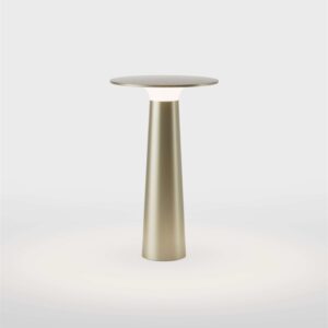 Lix batterilampe / bordlampe, true gold