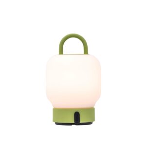 Loome bordlampe / batterilampe, moss (grøn)