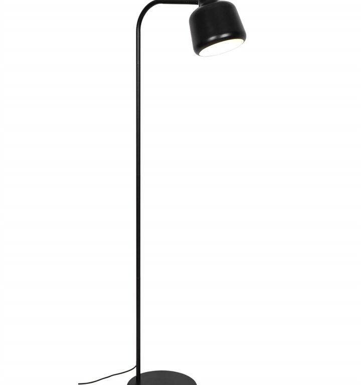 Louella gulvlampe, sort