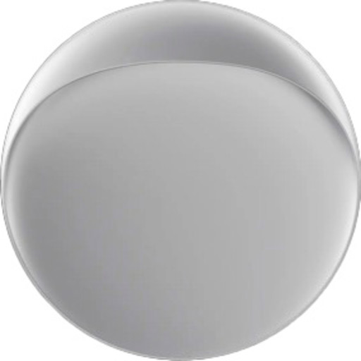Louis Poulsen Flindt udendørs væglampe, 2700K, aluminium, Ø30 cm