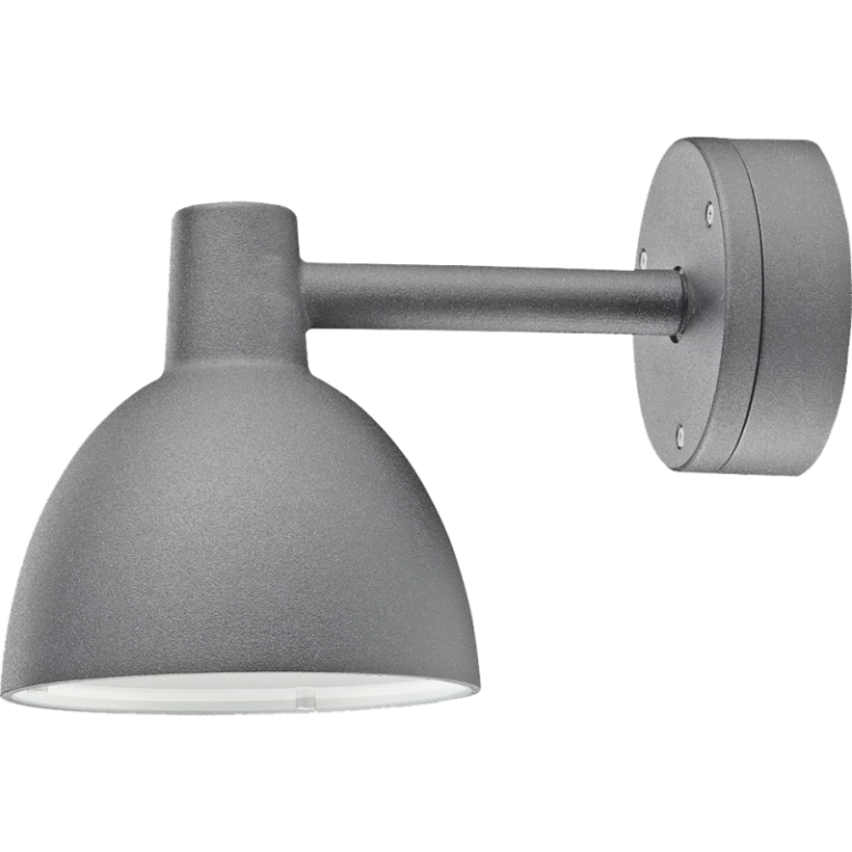 Louis Poulsen Toldbod 155 udendørs væglampe, aluminium