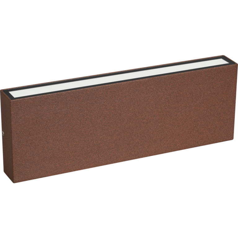 LumenLight Bari Maxi væglampe, 2700-4000K, corten
