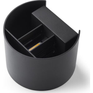 Lumenlight Bonito udendørs væglampe, sort