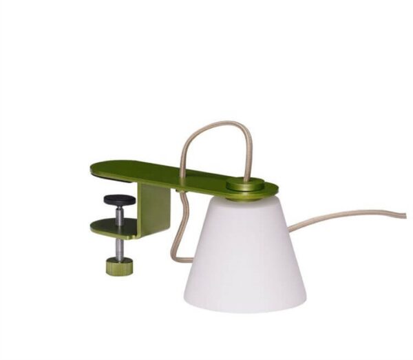 Lure væglampe, metallic grøn