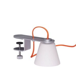 Lure væglampe, metallic sølv