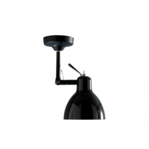 Luxy H0 Loftlampe Sort/Blank Sort Skærm - Rotaliana