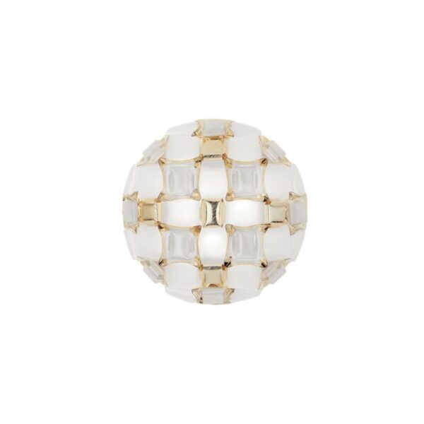 MIDA M Loft/Væglampe Hvid/Guld Ø50 SLAMP