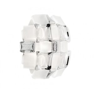 MIDA S Loft/Væglampe Hvid/Platin Ø32 SLAMP