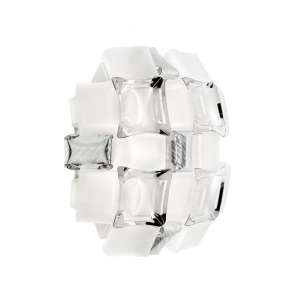 MIDA S Loft/Væglampe Hvid/Platin Ø32 SLAMP