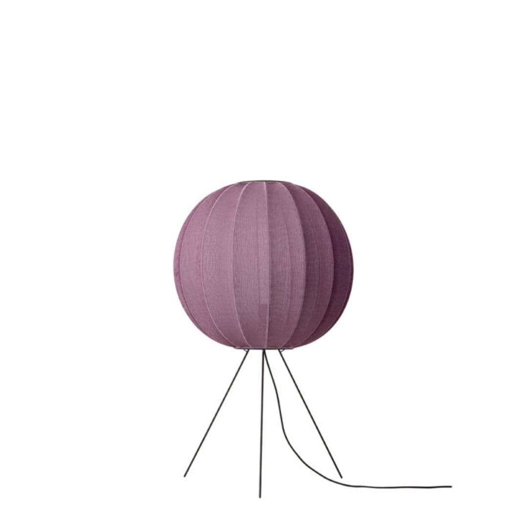 Made By Hand Knit-Wit 60 Burgundy Gulvlampe