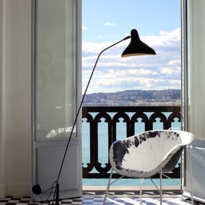 Mantis BS1 B gulvlampe, sort