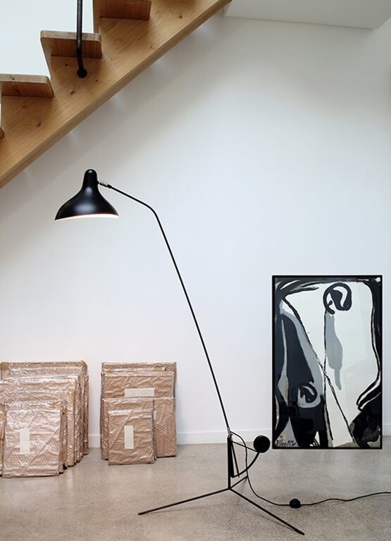 Mantis BS1 gulvlampe, sort