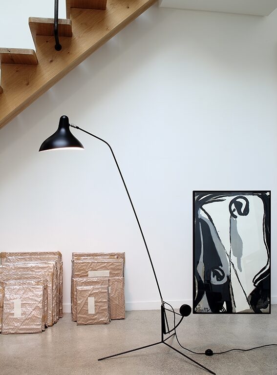 Mantis BS1 gulvlampe, sort