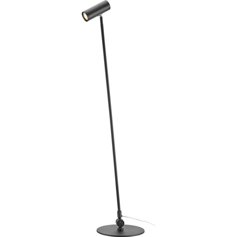 Markslöjd Arlo gulvlampe, sort