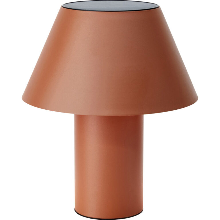 Markslöjd Vivo solcelle bordlampe, brun