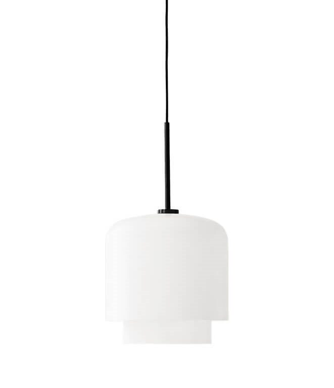 Megumi pendel Ø18, sort/opal