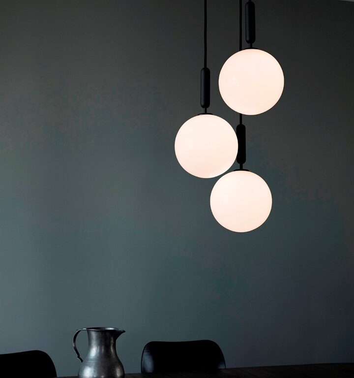 Miira 3 Large pendel, grå/opal