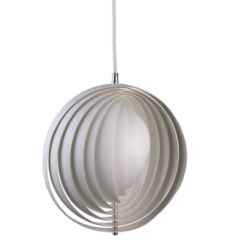 Verpan Moon Pendel S Hvid - Verner Panton Design