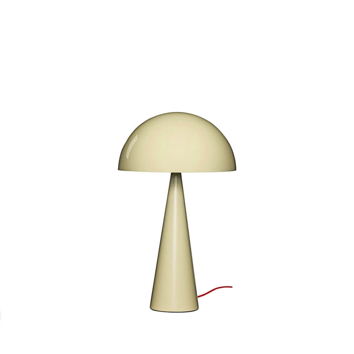 Mush bordlampe høj, sand