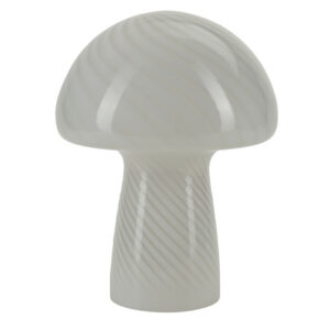 Mushroom Bordlampe Large Hvid