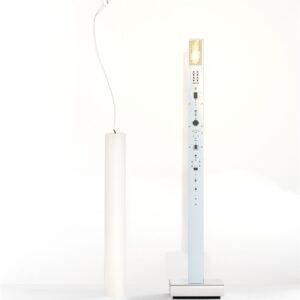 My New Flame bordlampe, hvid