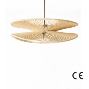 NORDVÄRK BK170 Loftlampe Justerbar Højde - Ecru Macrame