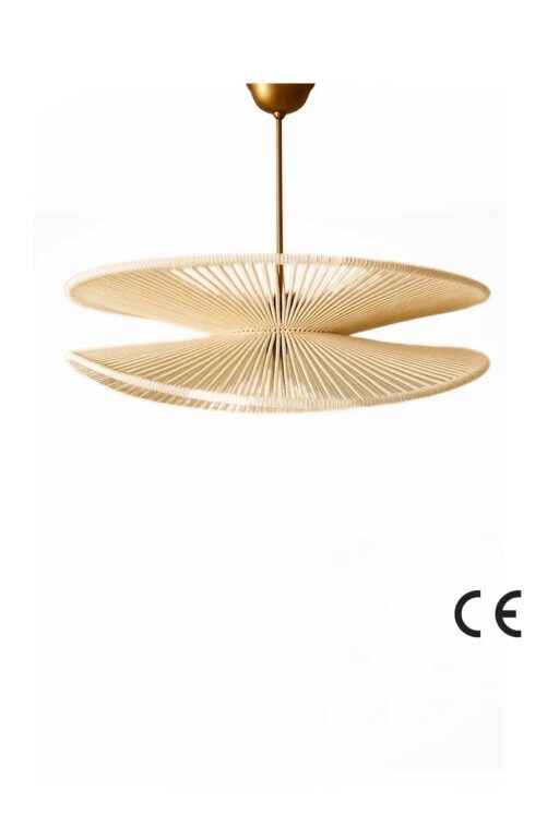 NORDVÄRK BK170 Loftlampe Justerbar Højde - Ecru Macrame