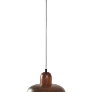 NORDVÄRK Hand Loftlampe Justerbar Højde Brun Valnød