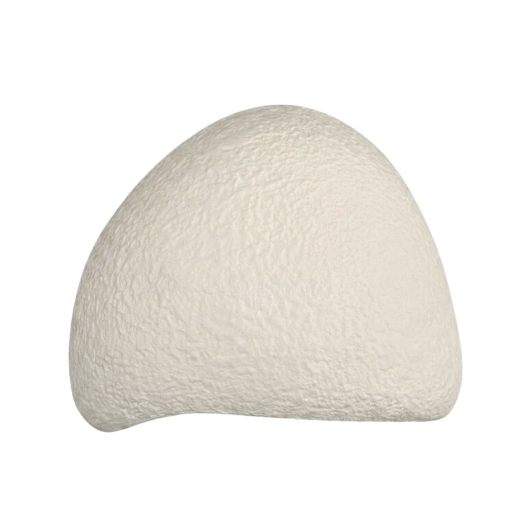 NORDVÄRK Lore-S-Nua væglampe - hvid glasfiber og metal