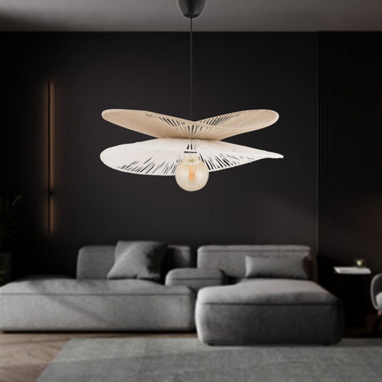 NORDVÄRK Påskelilje - Beige, Hvid Lysekrone