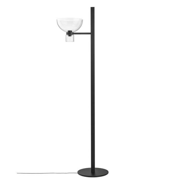 Nocturne F1 Bowl Gulvlampe - Sort - Flos
