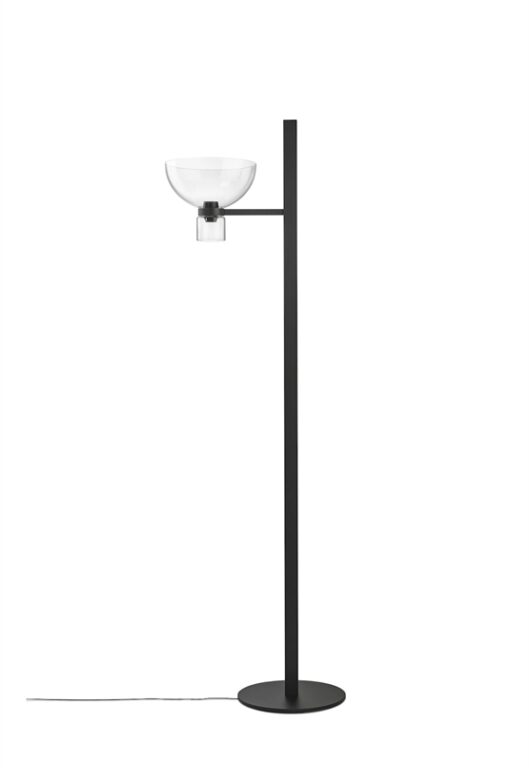 Nocturne F1 Bowl gulvlampe, sort