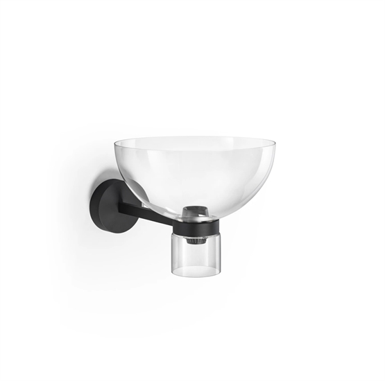 Nocturne W Bowl væglampe, sort