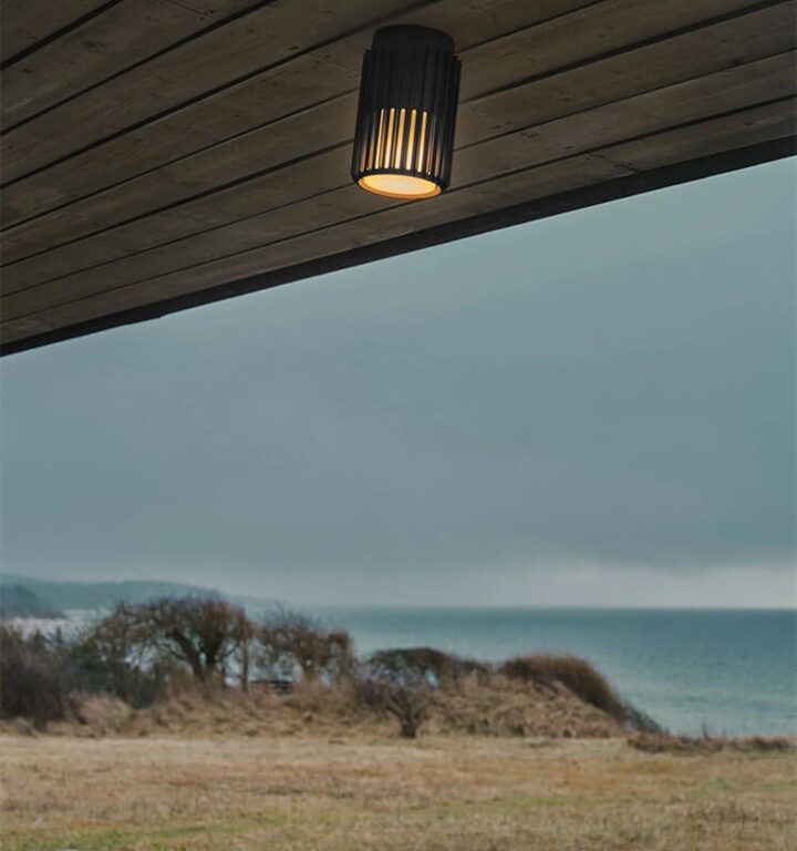 Nordlux Aludra Seaside Sort Udendørs Loftlampe