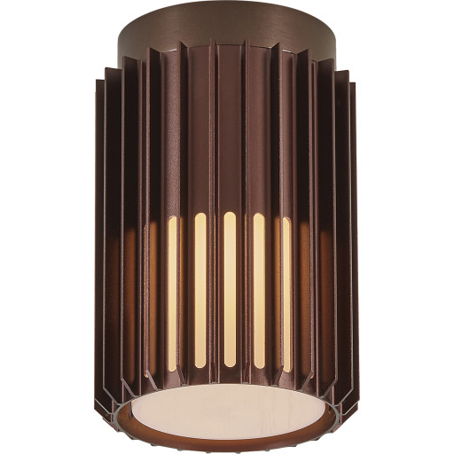 Nordlux Aludra udendørs loftlampe, brun