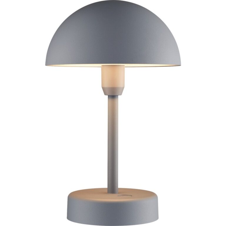 Nordlux Ellen genopladelig bordlampe, grå
