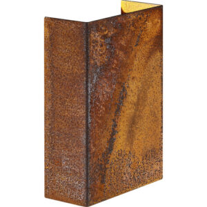 Nordlux Fold 10 udendørs væglampe, corten