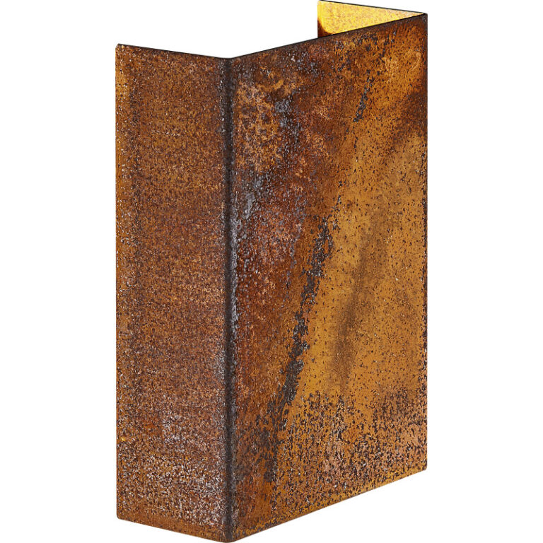 Nordlux Fold 10 udendørs væglampe, corten