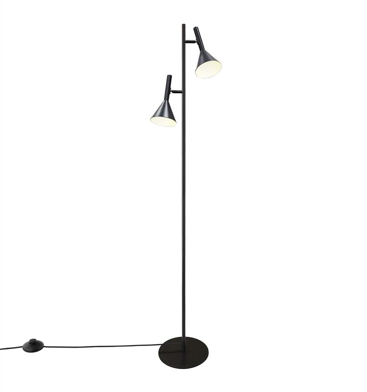 Nordlux Kelvis Sort Gulvlampe