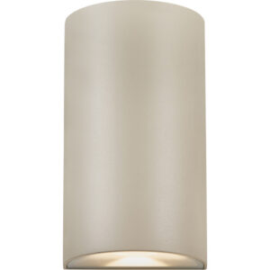 Nordlux Rold Round udendørs væglampe, beige