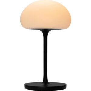 Nordlux Sponge genopladelig udendørs bordlampe, sort