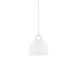 Normann Copenhagen Bell Pendel 220 Mm - Pendler Aluminium Hvid - 502082
