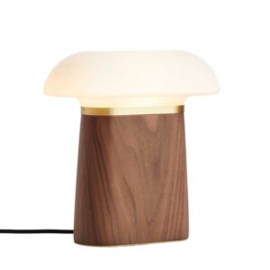 Nova bordlampe, valnød